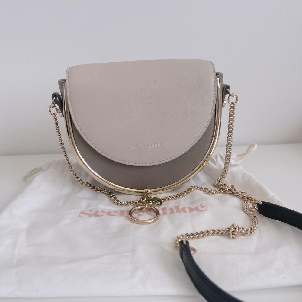 See by Chloe: Mara Leather Saddle Bag